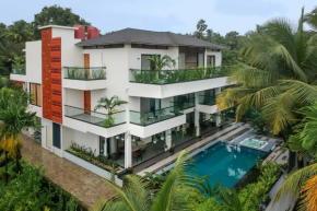 Villa Sereno by StayVista - An elegant and entertaining retreat featuring a swimming pool, outdoor jacuzzi, modern interiors, and a snooker table